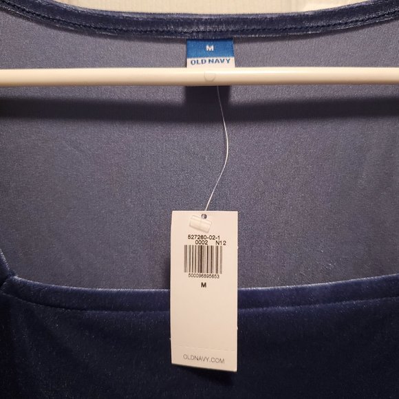 NWT Old Navy Velvet Bodysuit - Size M - Picture 2 of 4